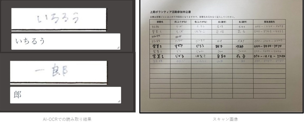 iScanner アイスキャナーの読み取り結果01